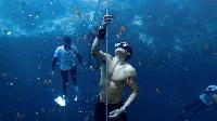 Click to watch 'Free Dive: The Emotional...' (popup) Orlando Bloom To The Edge